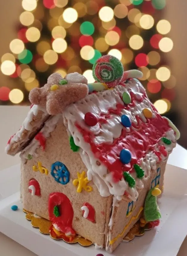 Casita de Jengibre armada un 