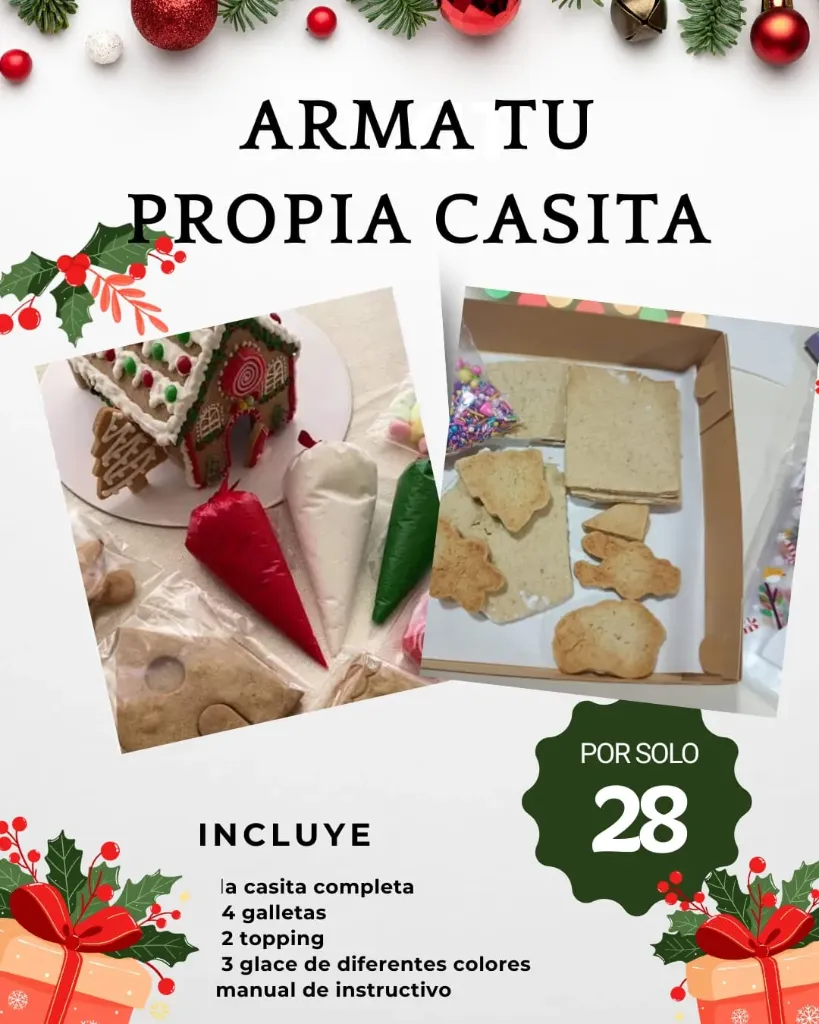 Casita de Jengibre para armar un