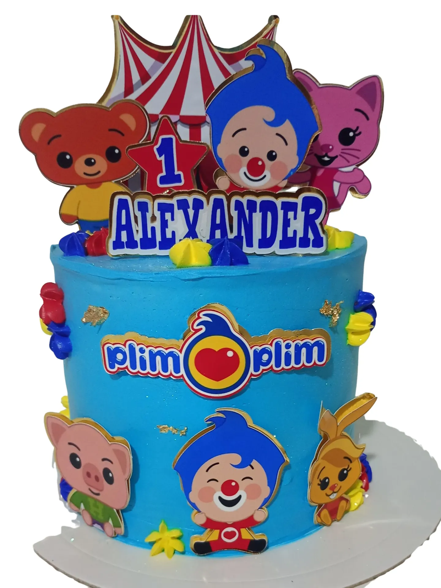 Tortita alta Plim Plim