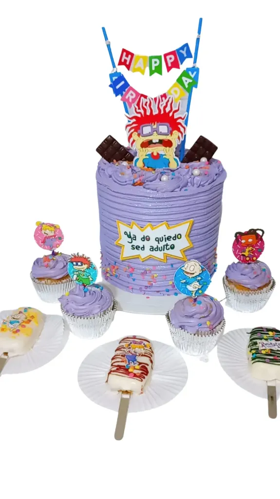 Torta chantilly temática Rugrats