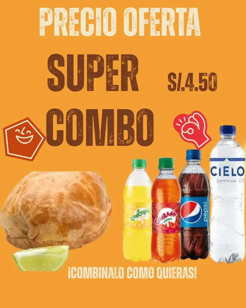 COMBO EMPANADA+CONCORDIA O AGUA